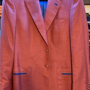 Stefano Ricci Brown Sport Coat with Classic Notched Lapel